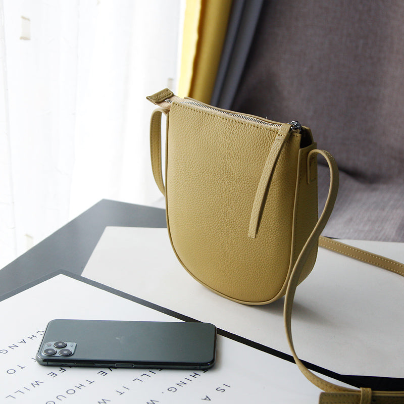Atlantis Mini Phone Crossbody Bag – Beige