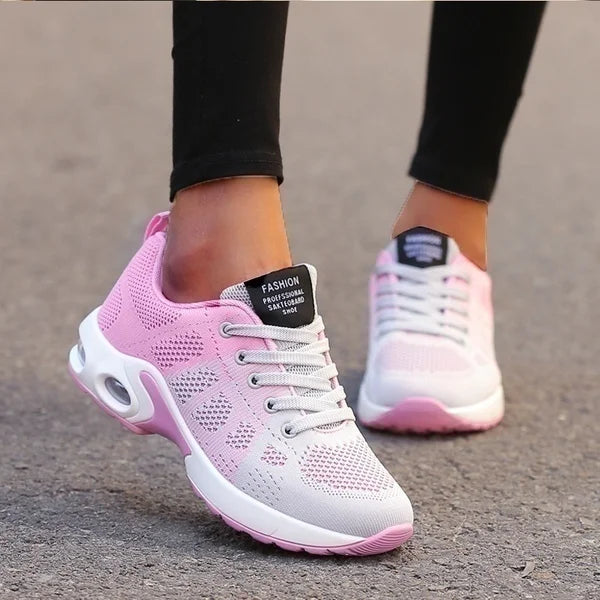 Pink Women's Running Shoes – Lightweight Breathable Walking Sneakers | Atlantis