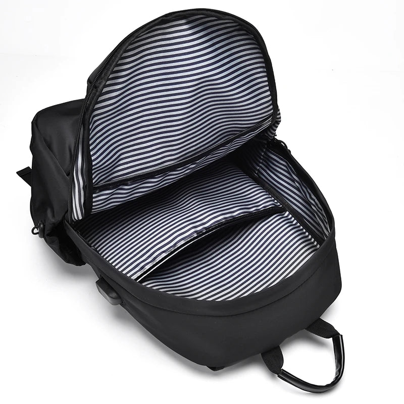 Men's Nylon Backpack – Waterproof & Lightweight