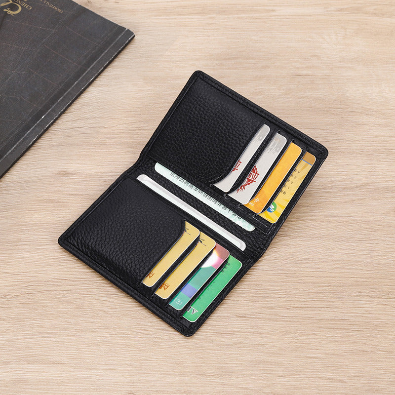 Atlantis genuine leather card holder
