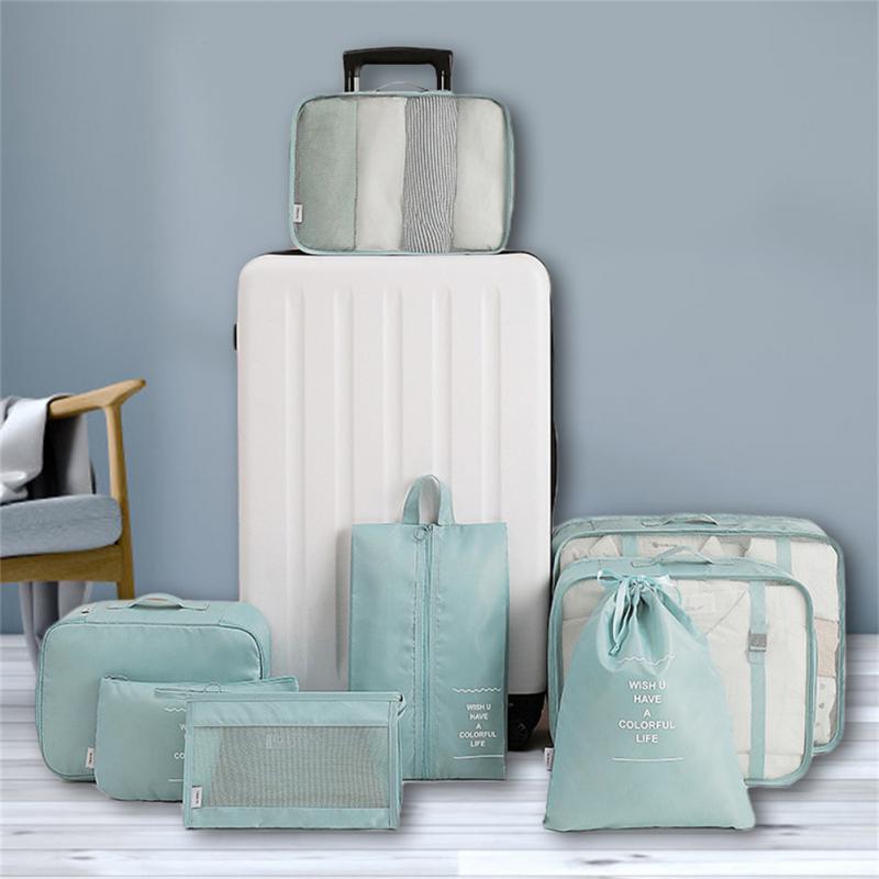 Atlantis 8-piece packing cube set