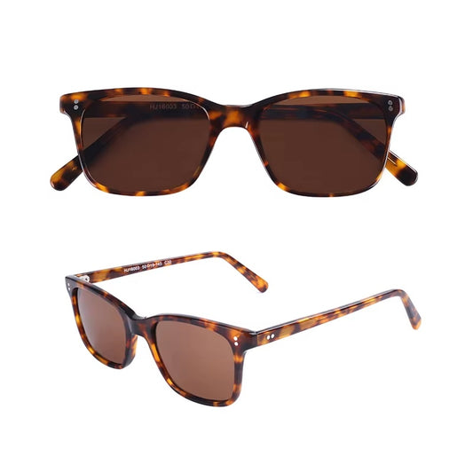 Vintage tortoiseshell acetate sunglasses HJ16003