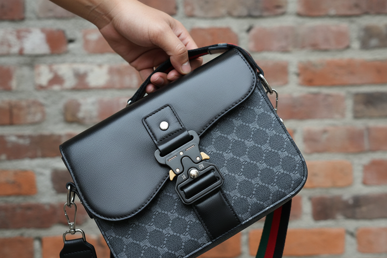 Crossbody Sling Bag — Detail Shot