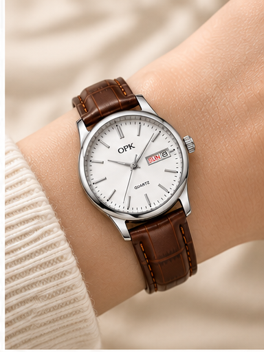 OPK 6022 women's watch on wrist