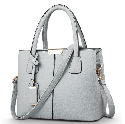 Lychee Texture Tote Bag — Structured Shoulder & Crossbody Bag - image 5