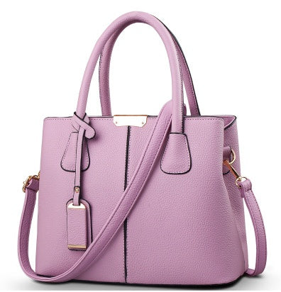 Lychee Texture Tote Bag — Structured Shoulder & Crossbody Bag - image 2