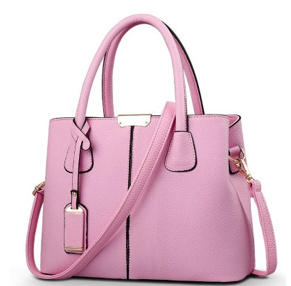 Lychee Texture Tote Bag — Structured Shoulder & Crossbody Bag - image 9