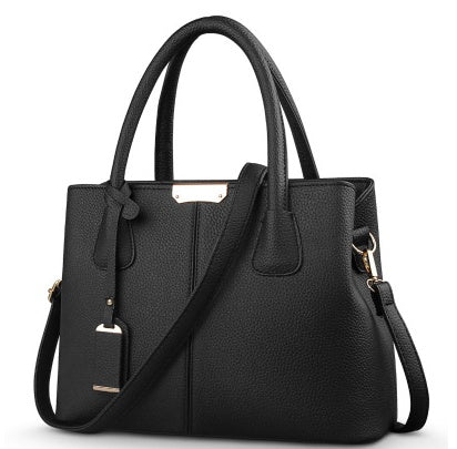 Lychee Texture Tote Bag — Structured Shoulder & Crossbody Bag - image 7