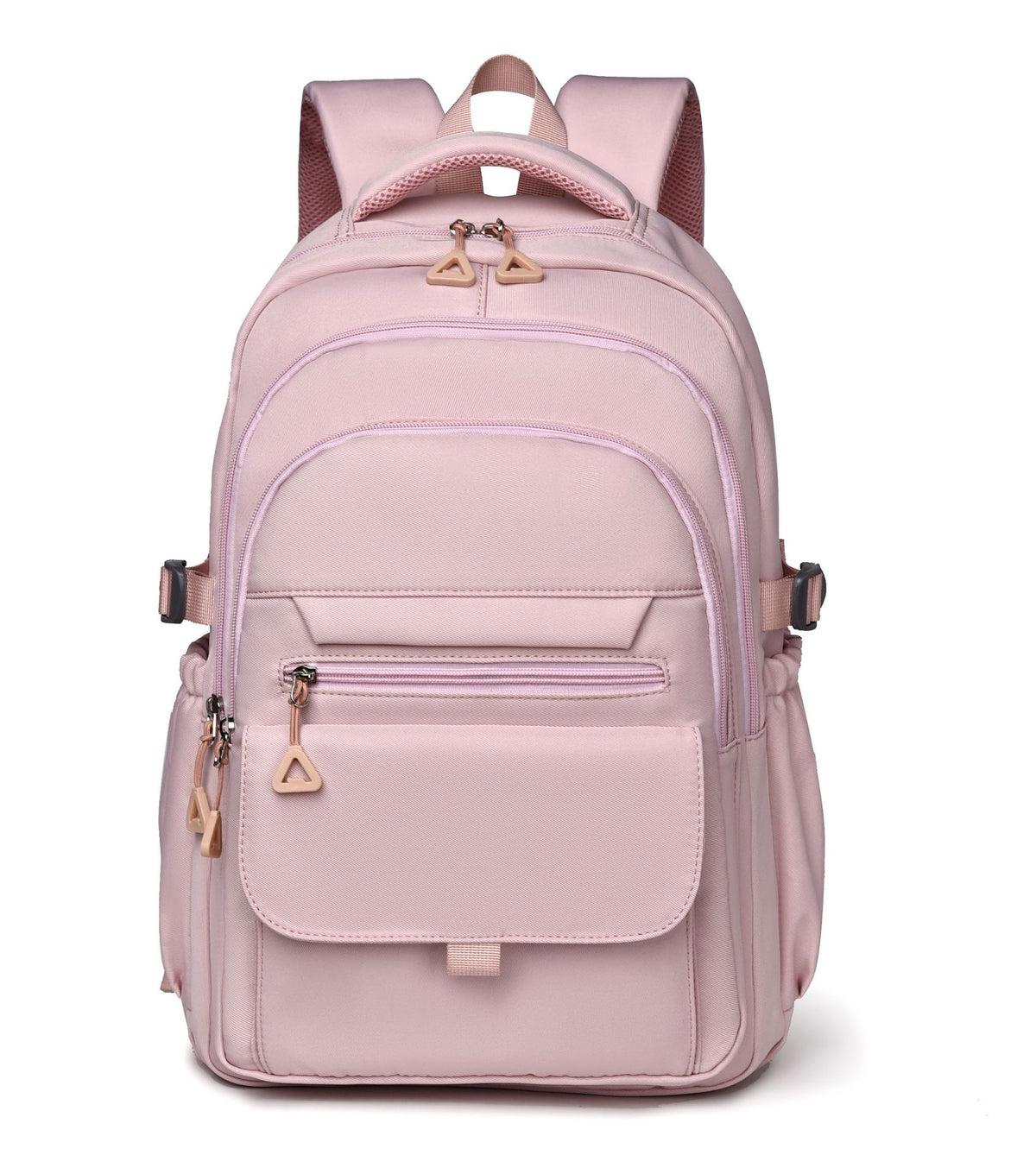 Solid Color Student Backpack — Lightweight Oxford Everyday Bag - image 5
