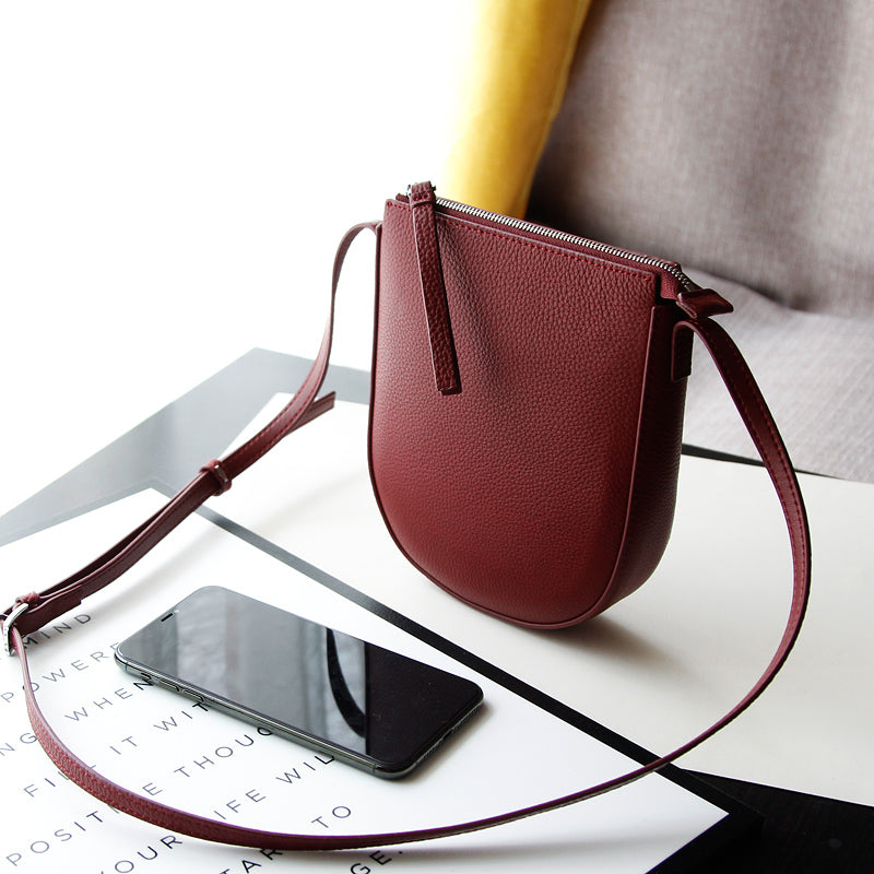 Atlantis Mini Phone Crossbody Bag – Beige