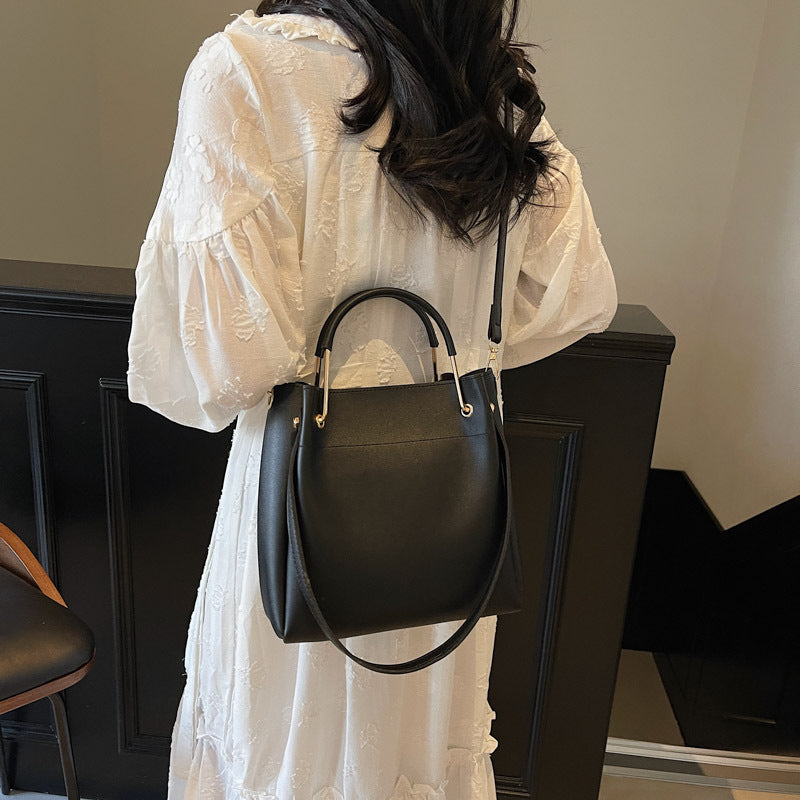 Women's PU Leather Bucket Bag | Shoulder & Crossbody - image 5