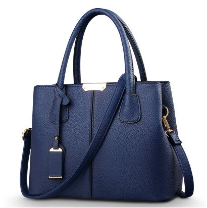 Lychee Texture Tote Bag — Structured Shoulder & Crossbody Bag - image 8