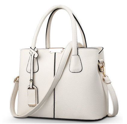 Lychee Texture Tote Bag — Structured Shoulder & Crossbody Bag - image 4