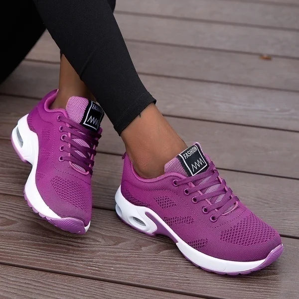 Purple Women's Running Shoes – Lightweight Breathable Walking Sneakers | Atlantis