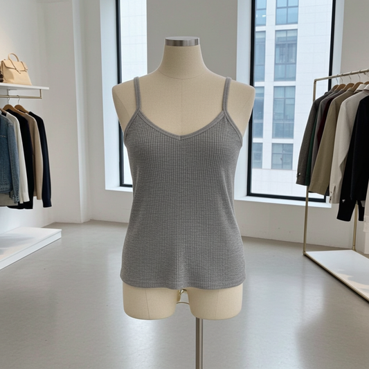 Women's Winter Thermal Sleeveless Top – Soft Velvet Slim-Fit Vest
