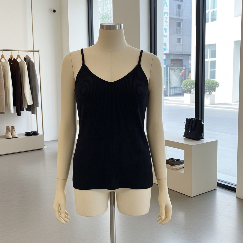 Women's Winter Thermal Sleeveless Top – Soft Velvet Slim-Fit Vest