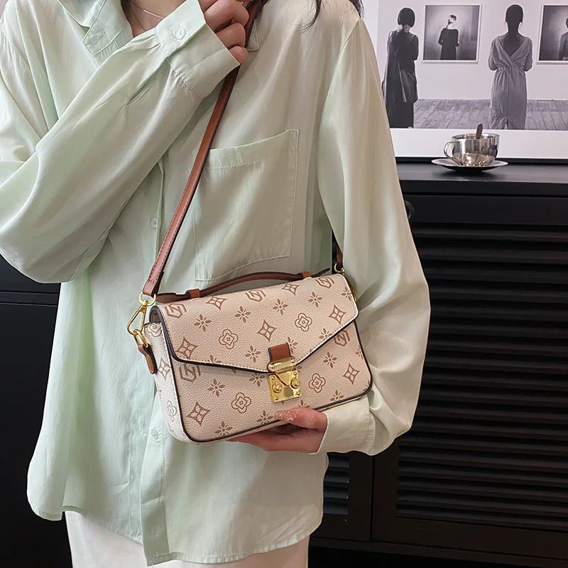 Women's Printed Floral Shoulder Bag
