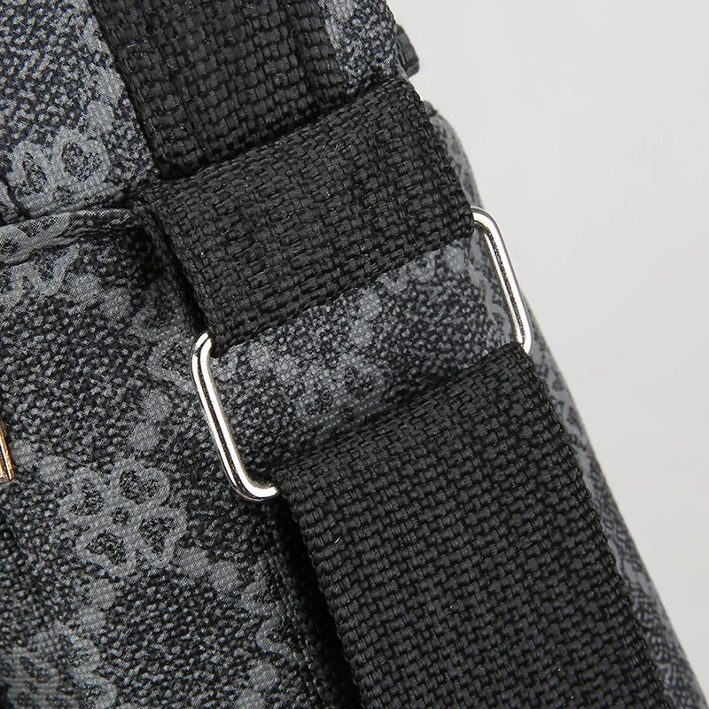 Men's Waterproof Crossbody Bag – Multi-Layer Business Messenger for Travel & Daily Commute