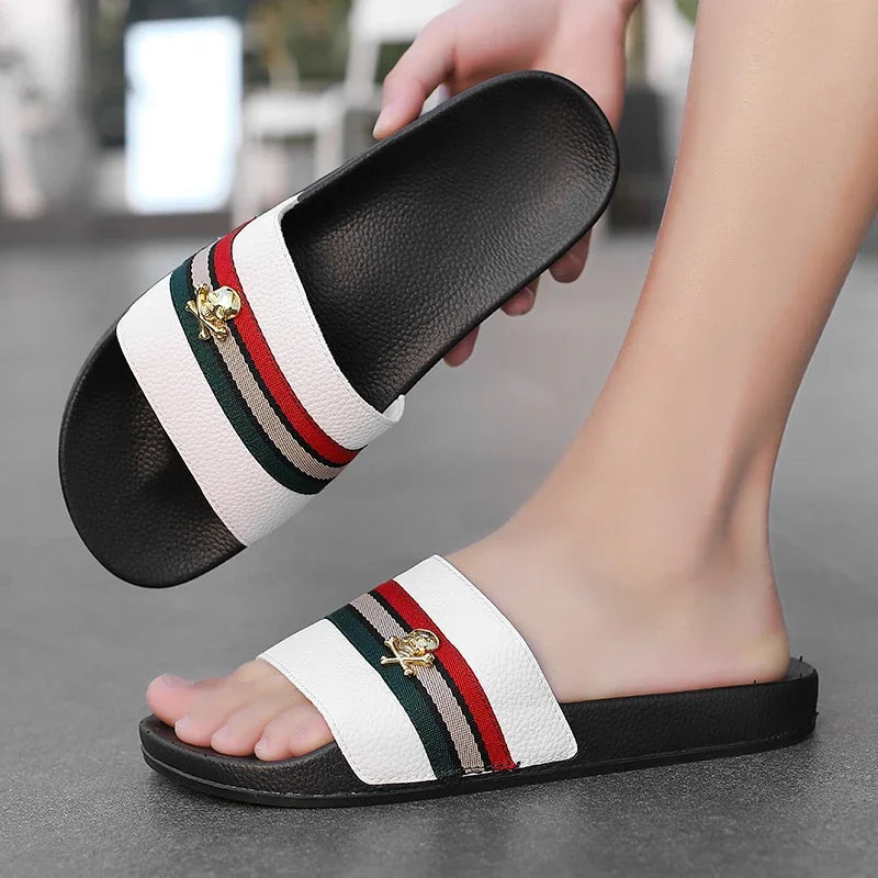 Men's Casual Slides – Ultra-Soft Non-Slip Slippers