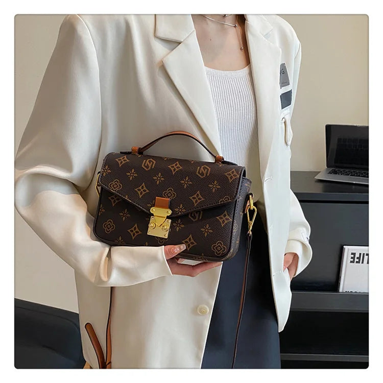 Women's Printed Floral Shoulder Bag