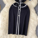 Women’s Elegant Knitted Midi Dress