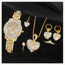Quartz Watch & Jewelry Set