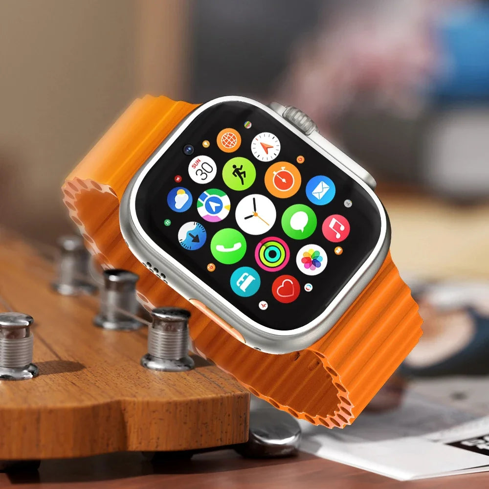 S9 Ultra 4G Smart Watch – Dual Camera, GPS, SOS & Heart Rate Monitor