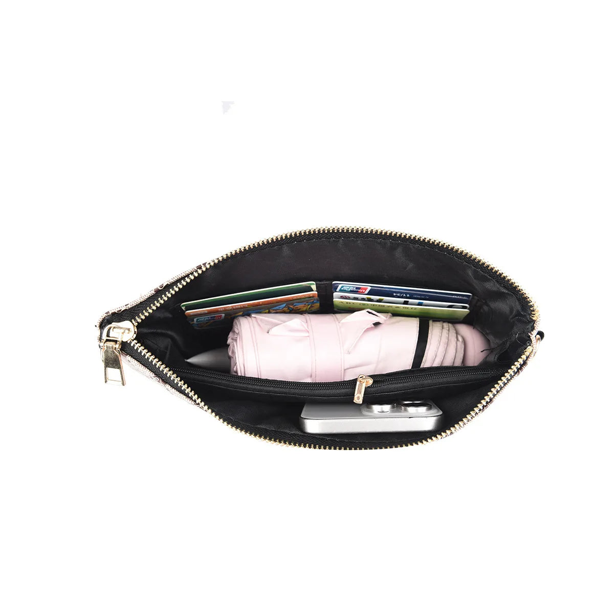Envelope Clutch Crossbody Bag — PU Leather Shoulder Bag for Men & Women