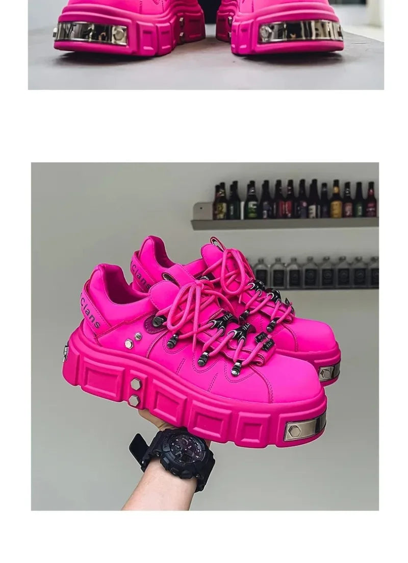 Women's Luxury Platform Shoes – Casual Summer Sports Fashion Sneakers