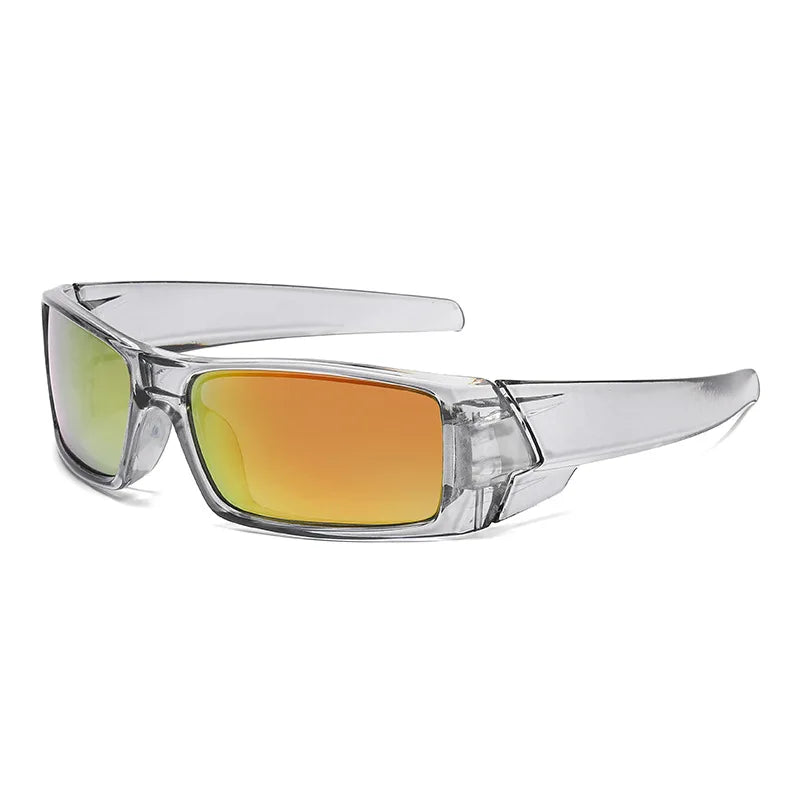 Y2K Square Sunglasses | Unisex Rectangle Mirror Shades