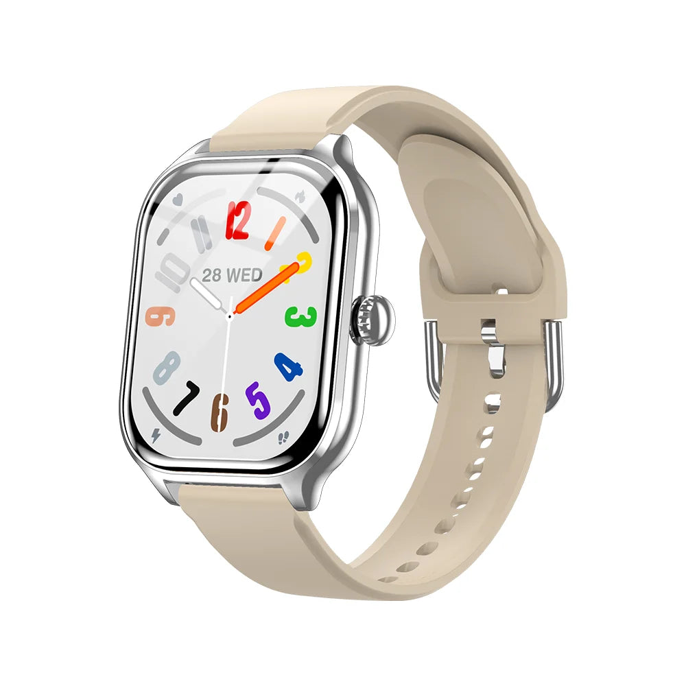 H9 Smart Watch — 2.01" HD Display, Silicone & Metal Band Options