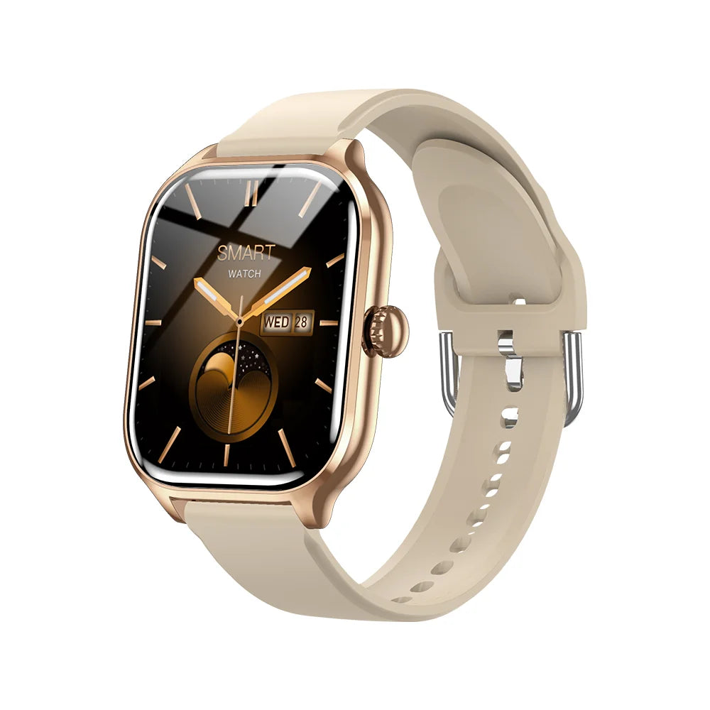 H9 Smart Watch — 2.01" HD Display, Silicone & Metal Band Options