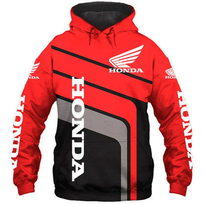 Men's Motorcycle Graphic Hoodie 3D Printed Pullover