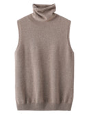 Wool Sleeveless Pullovers