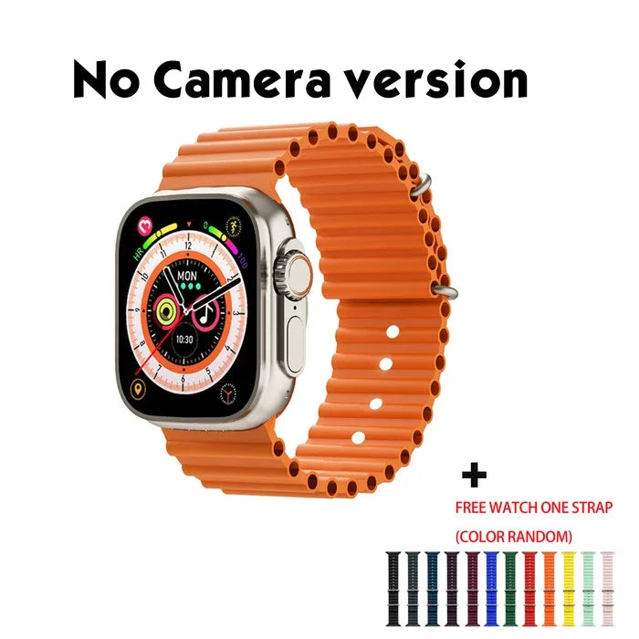 S9 Ultra 4G Smart Watch – Dual Camera, GPS, SOS & Heart Rate Monitor