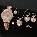 Women’s Quartz Watch & Jewelry Set