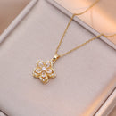 Flower Pendant Necklace