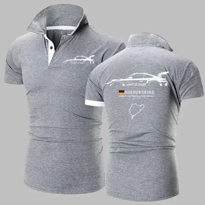 Men's GT3 RS Heavyweight Polo Shirt | Short Sleeve Performance Polo