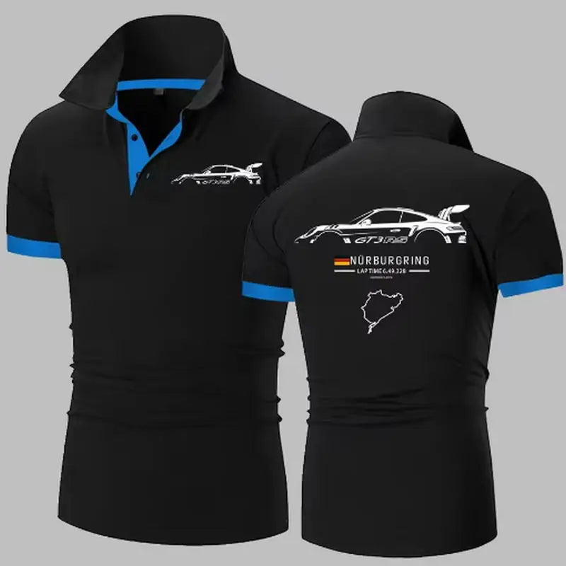 Men's GT3 RS Heavyweight Polo Shirt | Short Sleeve Performance Polo