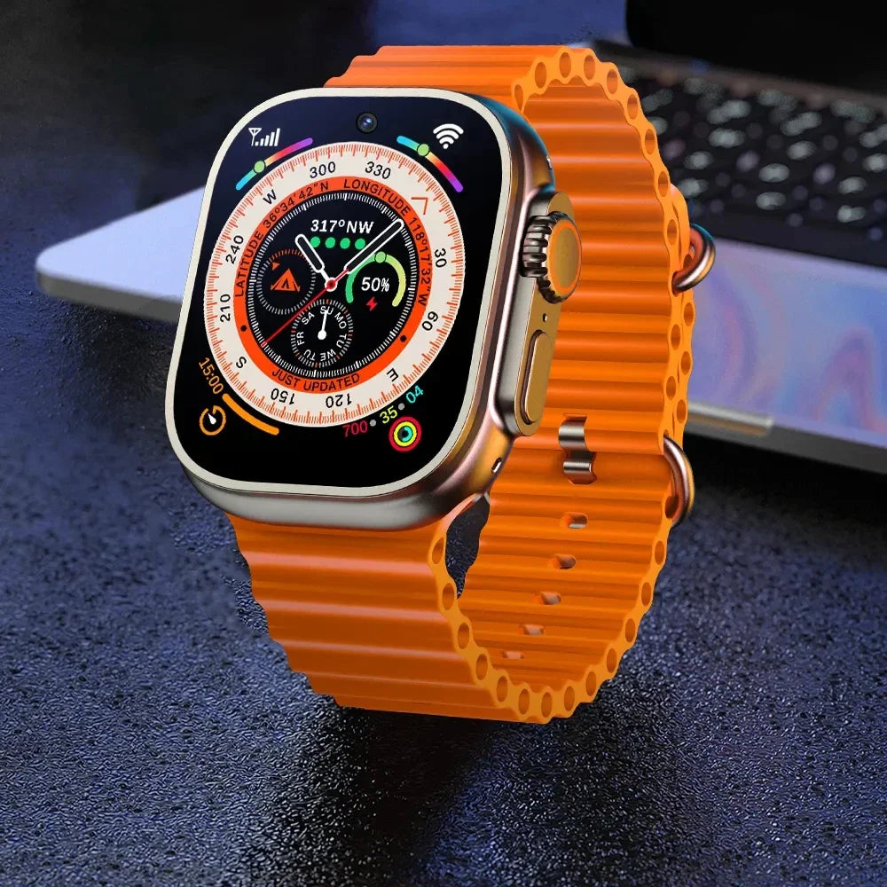 S9 Ultra 4G Smart Watch – Dual Camera, GPS, SOS & Heart Rate Monitor