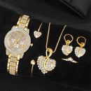 Quartz Watch & Jewelry Set