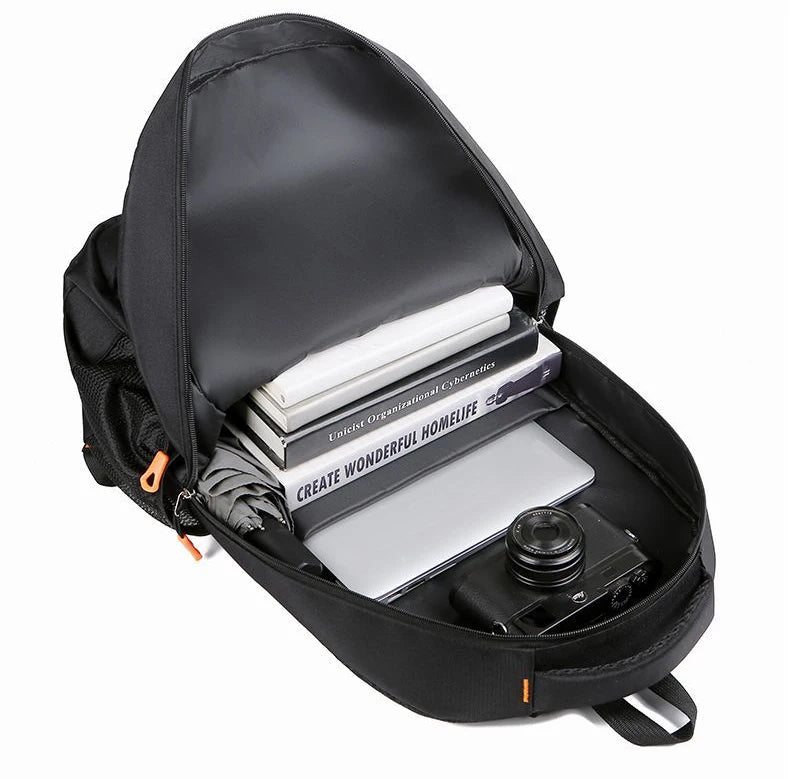 Men's Casual Backpack – Durable Multi-Compartment Bag for School, Work & Travel