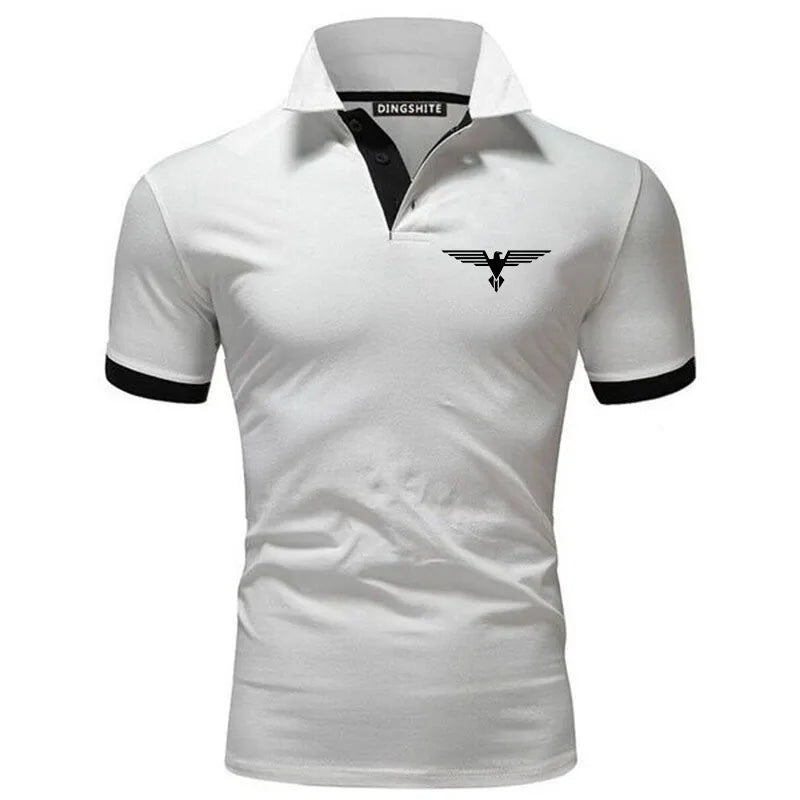 Men's Polo Collar T-Shirt – Slim Fit Casual Cotton Top