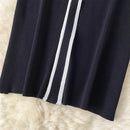 Women’s Elegant Knitted Midi Dress