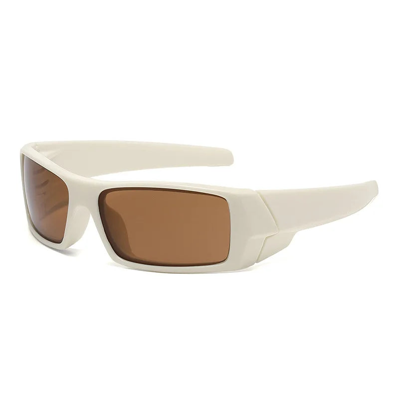 Y2K Square Sunglasses | Unisex Rectangle Mirror Shades