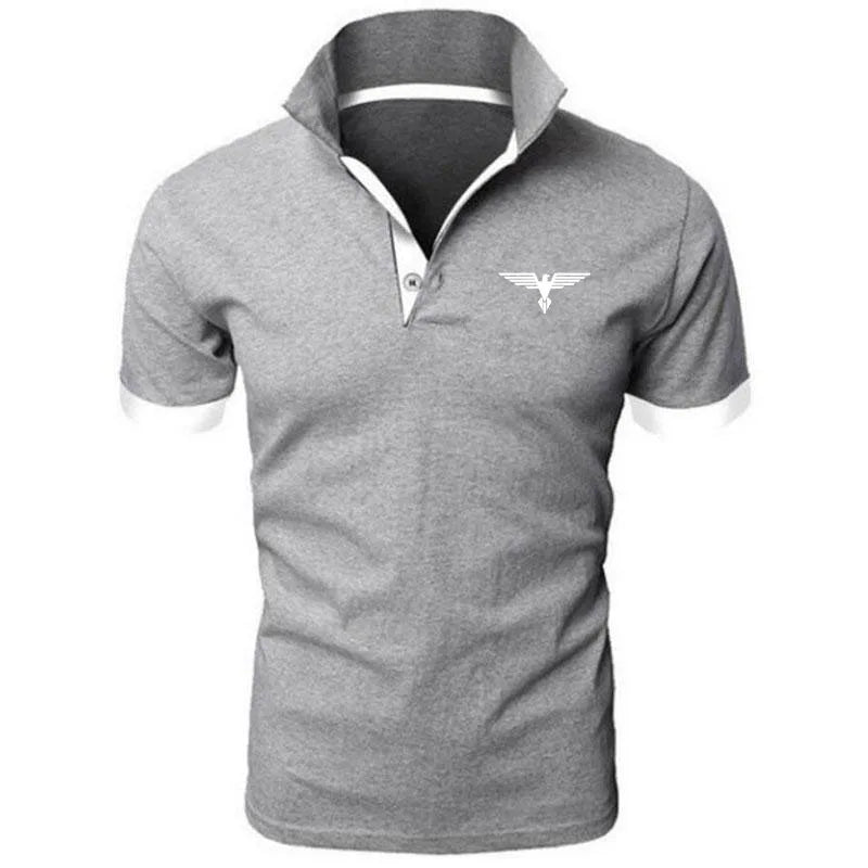 Men's Polo Collar T-Shirt – Slim Fit Casual Cotton Top