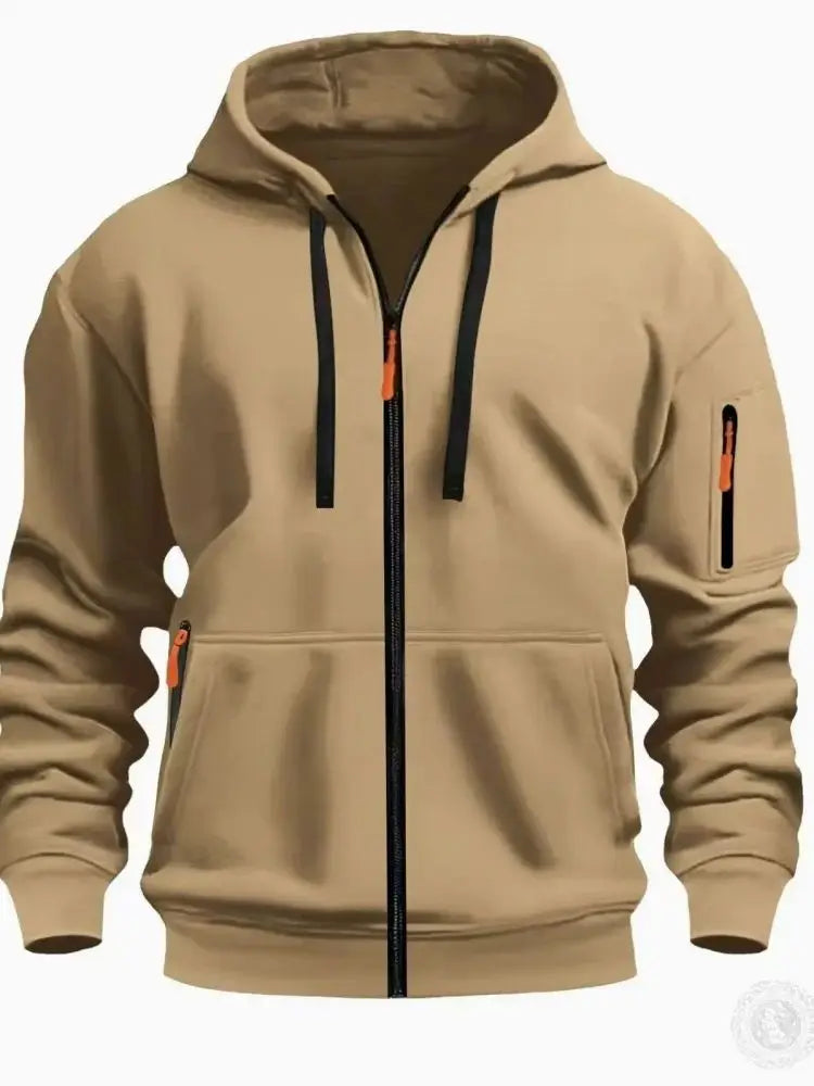 Men's Multi-Color Pullover Hoodie – Comfortable Everyday Casual Sweatshirt