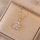 Flower Pendant Necklace