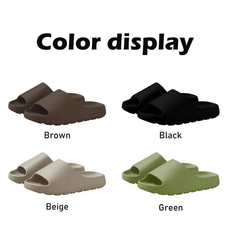 EVA Platform Slippers – Unisex Beach Slides