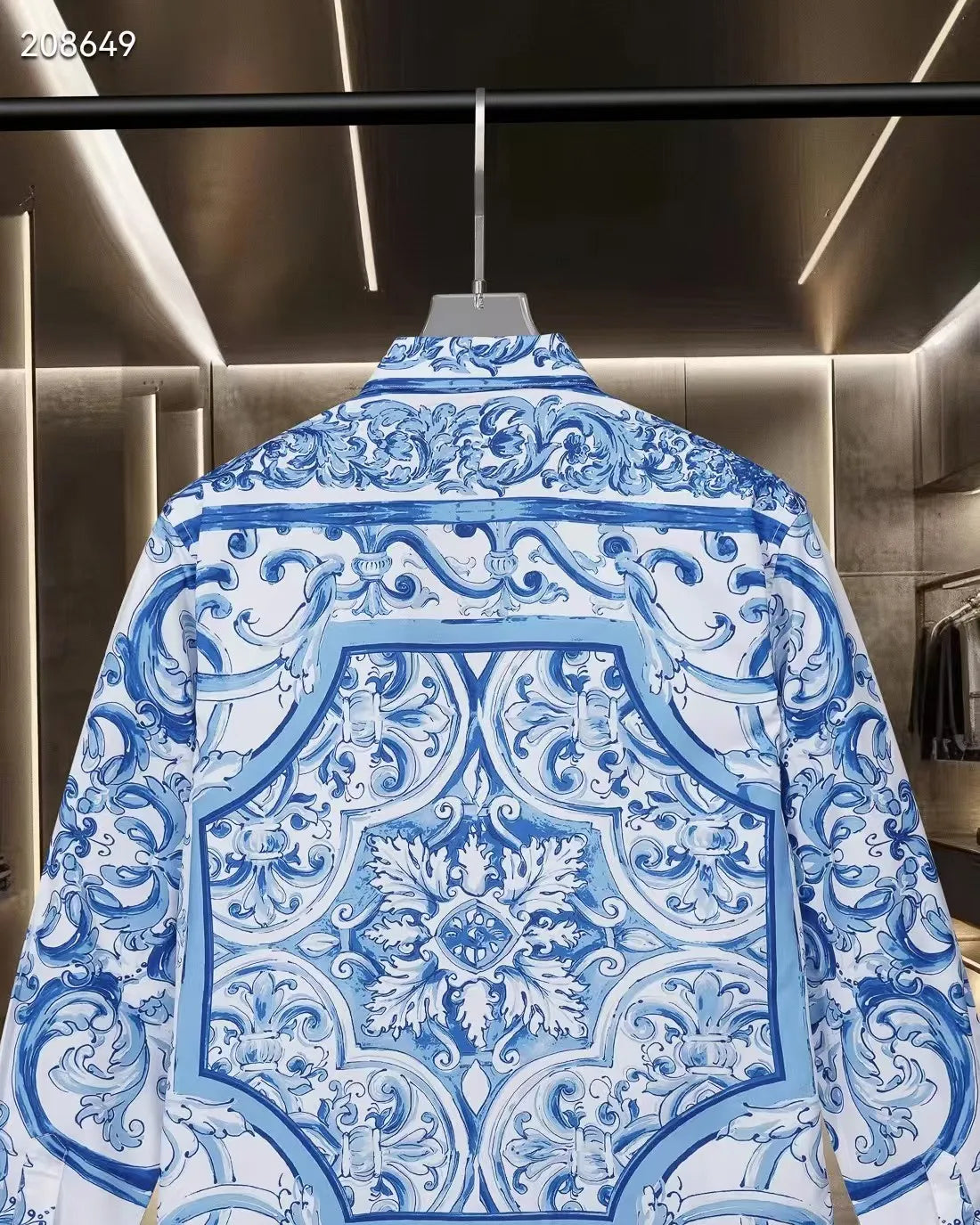 Men's Luxury Party Shirt – Elegant Slim Fit Dress Shirt for Special Occasions